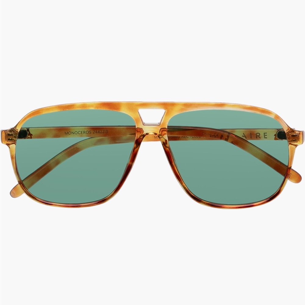 AIRE Monoceros 57mm Aviatorator Sunglasses. Color: Vintage Torte - Picture 3 of 4